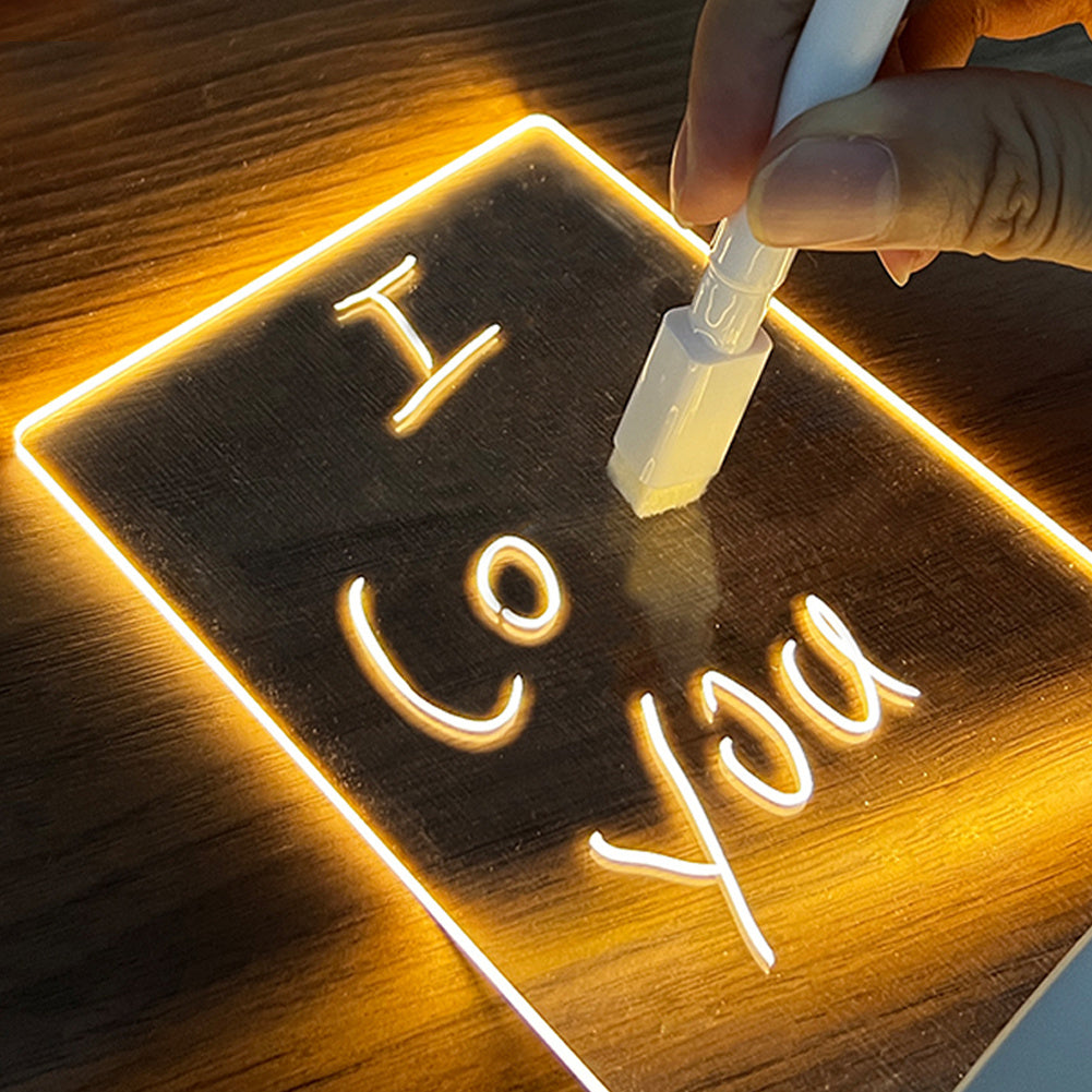 Led Night Light USB Message